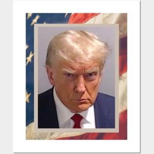 Trump Innocent Mug Shot Posters and Art